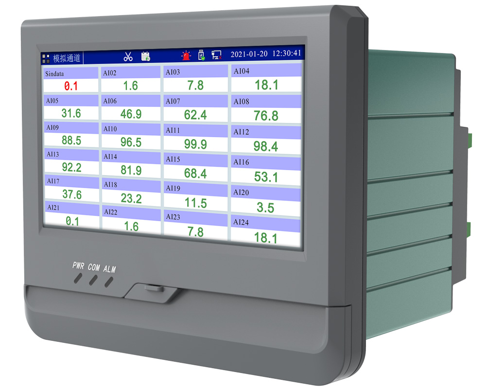 MIK-R8000A 0.5秒級(jí) 觸摸屏款 24通道無紙記錄儀