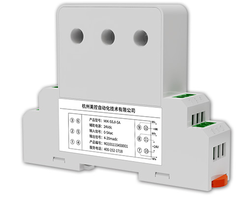 美控MIK-SJI 三相交流電流傳感器，可測三路，0.5~50A